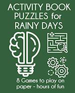 Activity Book Puzzles for Rainy Days