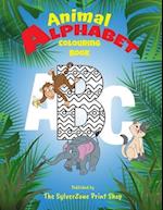 Animal Alphabet Colouring Book