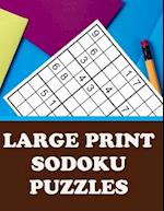 Large Print Sodoku Puzzles