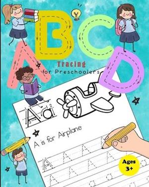 ABCD Tracing Book for Preschoolers