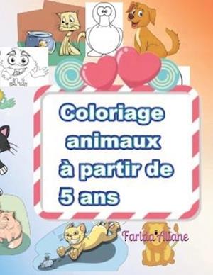 coloriage animaux à partir de 5 ans