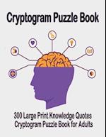 Cryptogram puzzle book