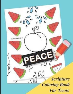 Scripture Coloring Book For Teens