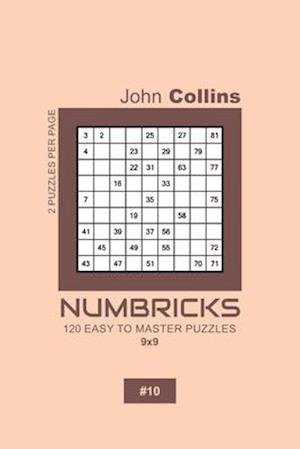 Numbricks - 120 Easy To Master Puzzles 9x9 - 10