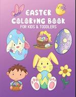 Easter Coloring Book For Kids & Toddlers