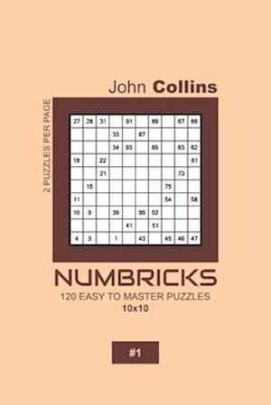 Numbricks - 120 Easy To Master Puzzles 10x10 - 1