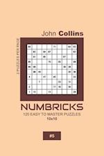 Numbricks - 120 Easy To Master Puzzles 10x10 - 5