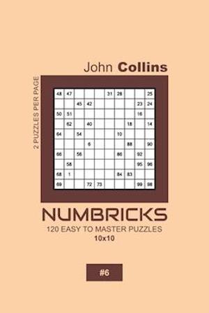 Numbricks - 120 Easy To Master Puzzles 10x10 - 6