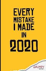 Every mistake I made in 2020