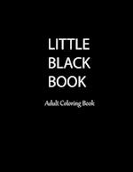 Little Black Book Adult Coloring Book