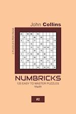 Numbricks - 120 Easy To Master Puzzles 11x11 - 2
