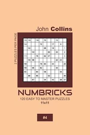 Numbricks - 120 Easy To Master Puzzles 11x11 - 4