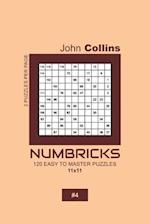 Numbricks - 120 Easy To Master Puzzles 11x11 - 4