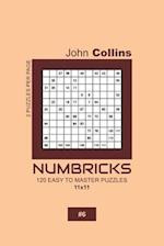 Numbricks - 120 Easy To Master Puzzles 11x11 - 6