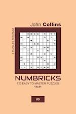 Numbricks - 120 Easy To Master Puzzles 11x11 - 9