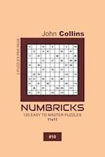 Numbricks - 120 Easy To Master Puzzles 11x11 - 10