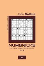 Numbricks - 120 Easy To Master Puzzles 12x12 - 1