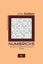 Numbricks - 120 Easy To Master Puzzles 12x12 - 2