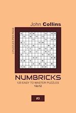 Numbricks - 120 Easy To Master Puzzles 12x12 - 3