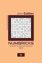 Numbricks - 120 Easy To Master Puzzles 12x12 - 6