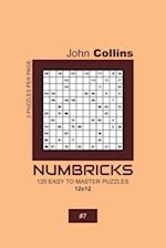 Numbricks - 120 Easy To Master Puzzles 12x12 - 7