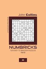 Numbricks - 120 Easy To Master Puzzles 12x12 - 9