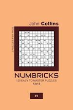 Numbricks - 120 Easy To Master Puzzles 13x13 - 1