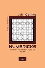 Numbricks - 120 Easy To Master Puzzles 13x13 - 4