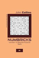 Numbricks - 120 Easy To Master Puzzles 13x13 - 5