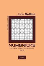 Numbricks - 120 Easy To Master Puzzles 13x13 - 10