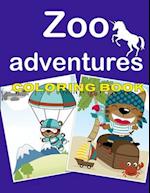 Zoo Adventures Coloring Book