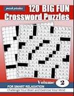 Puzzle Pizzazz 120 Big Fun Crossword Puzzles Volume 2
