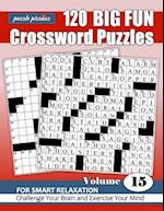 Puzzle Pizzazz 120 Big Fun Crossword Puzzles Volume 15