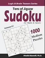 Tons of Jigsaw Sudoku for Adults & Seniors