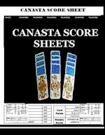 Canasta Score Sheets