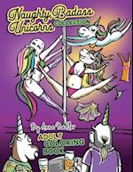 Naughty Badass Unicorns Collection Adult Coloring Book