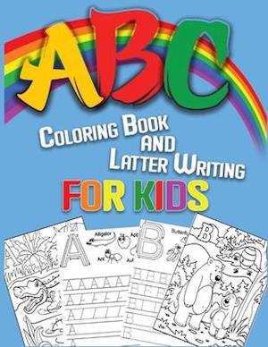 ABC Coloring Book and Latter Writing for kids