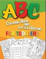 ABC Coloring Book and Latter Writing for toddlers