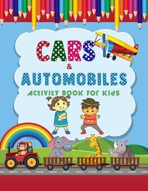 Automobiles & Cars Activity Book For Kids