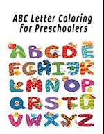 ABC Letter Coloring Book For Preschoolers