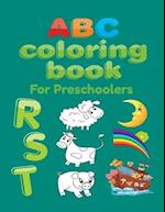 ABC Coloring Book For Preschoolers