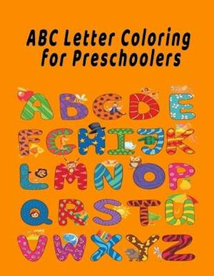 ABC Letter Coloring Book For Preschoolers