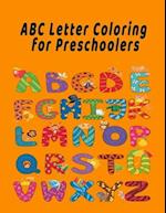 ABC Letter Coloring Book For Preschoolers