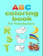 ABC Coloring Book For Preschoolers