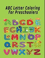 ABC Letter Coloring Book For Preschoolers