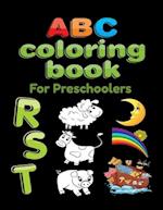 ABC Coloring Book For Preschoolers