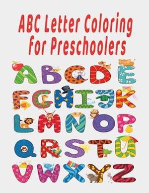 ABC Letter Coloring Book For Preschoolers