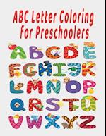 ABC Letter Coloring Book For Preschoolers