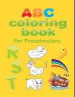 ABC Coloring Book For Preschoolers