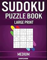 Sudoku Puzzle Book Large Print Medium